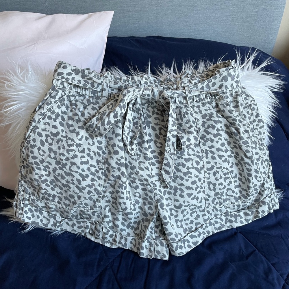 Leopard Print Shorts
